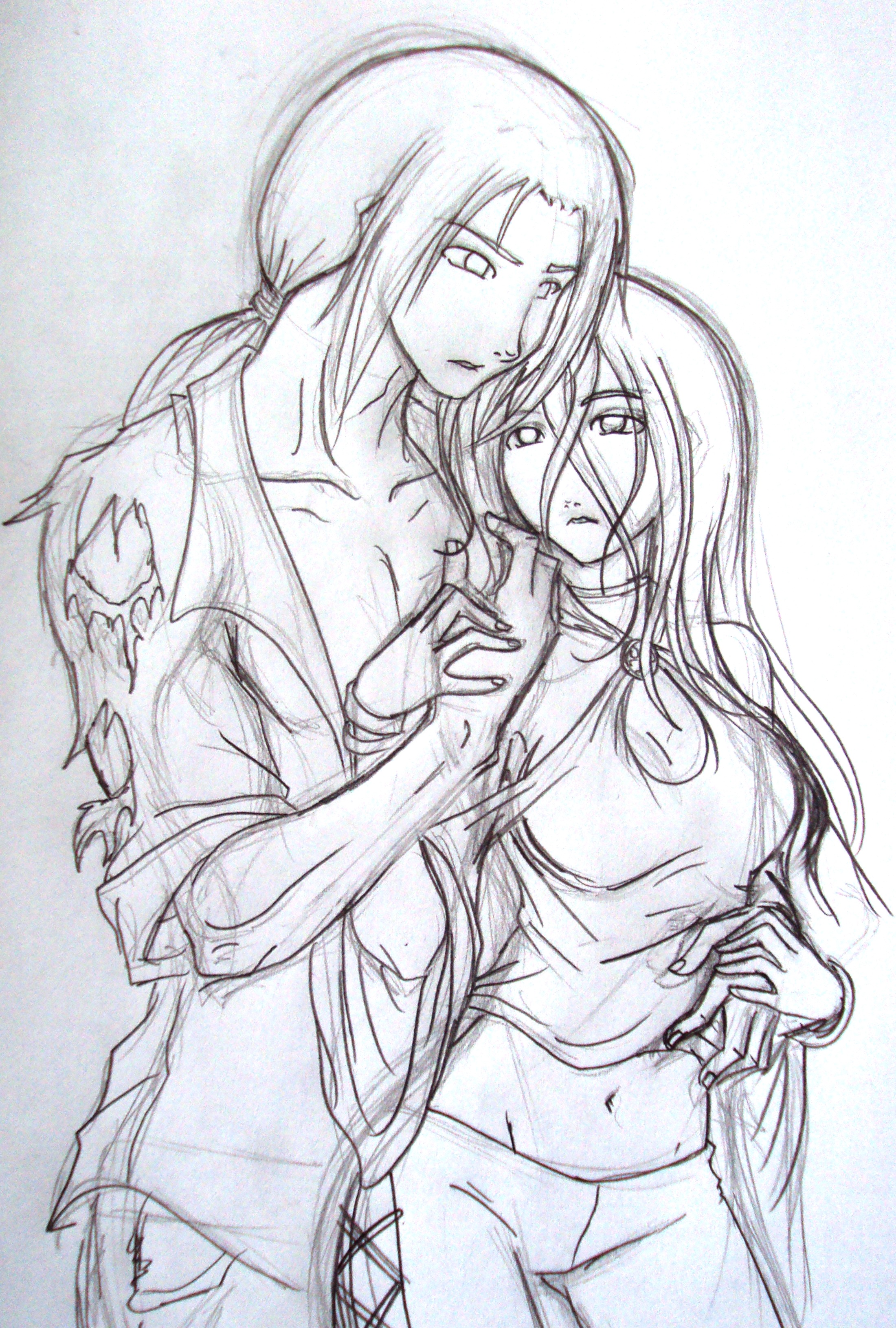 Couple sketch