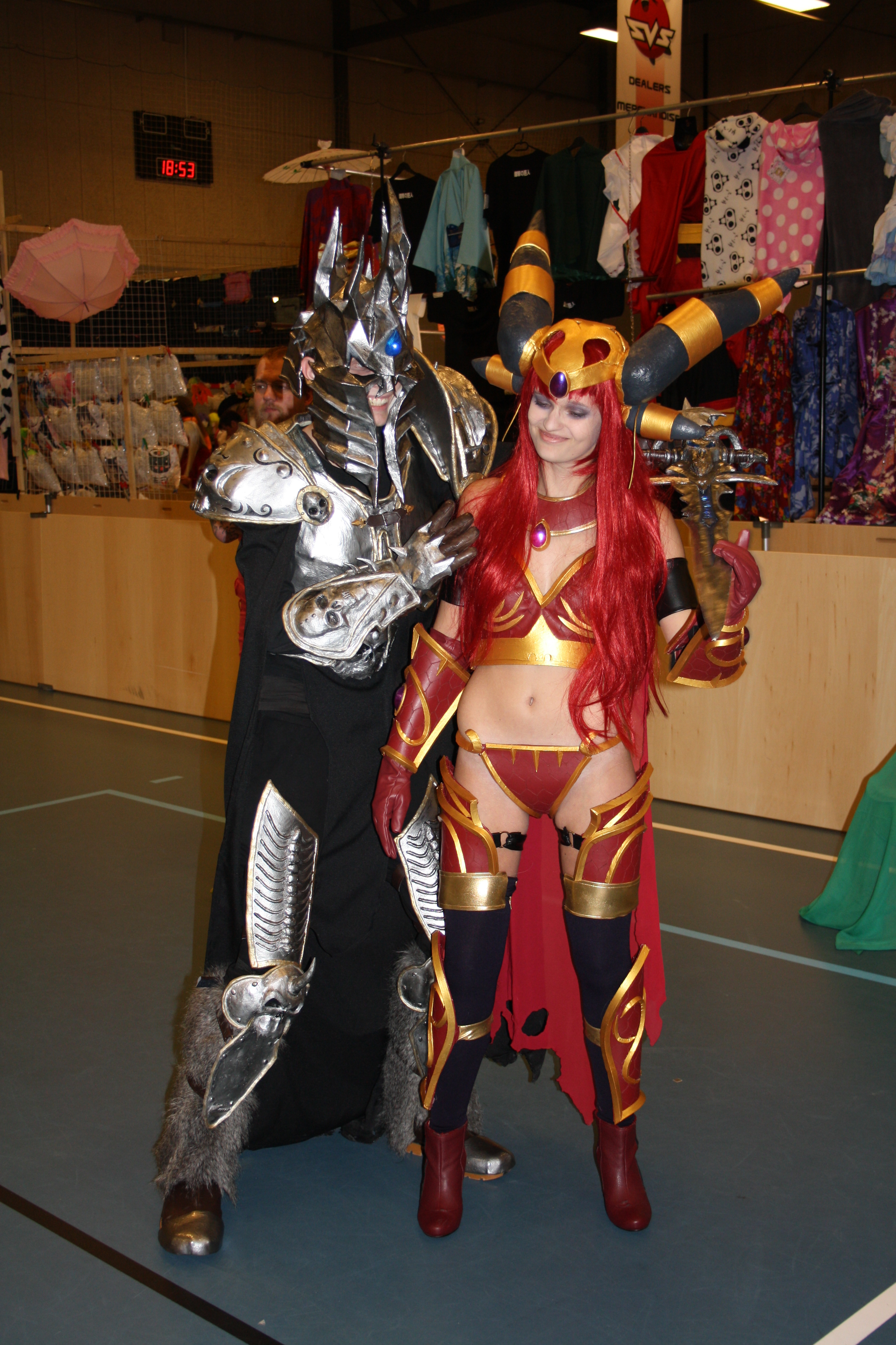 Lich King and Alexstrasza