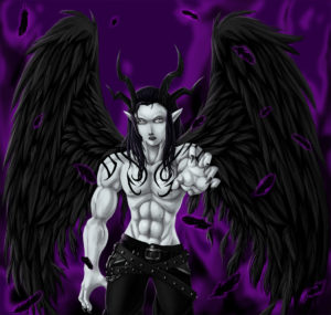 Fallen angel artwork