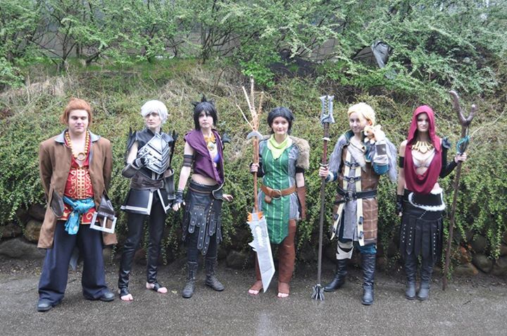 Dragon Age Cosplay group