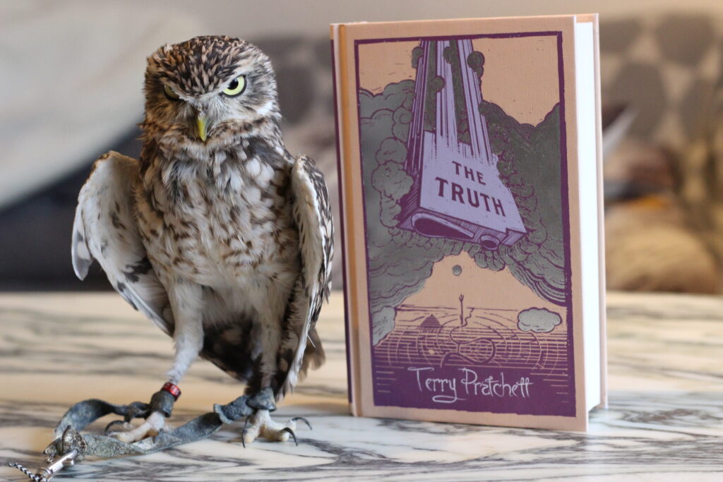 The Truth Terry Pratchett Owl