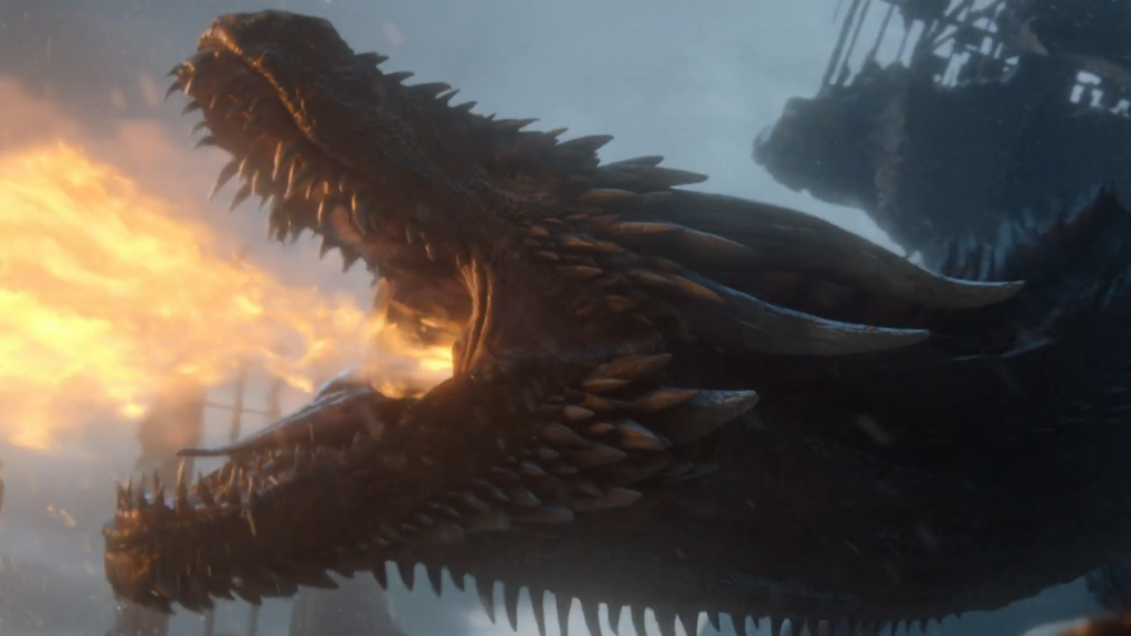 Game of Thrones Drogon The Iron Throne