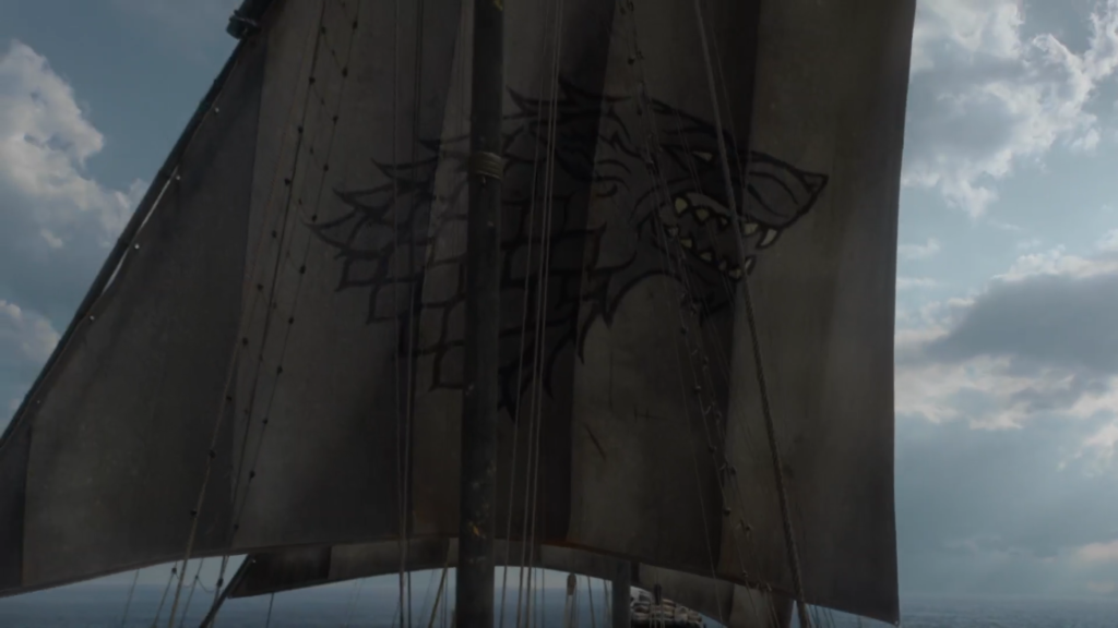 Game of Thrones Stark Sail