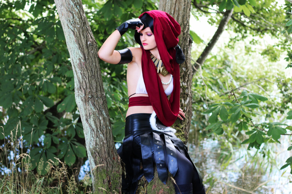 Morrigan Cosplay Hald Ruin