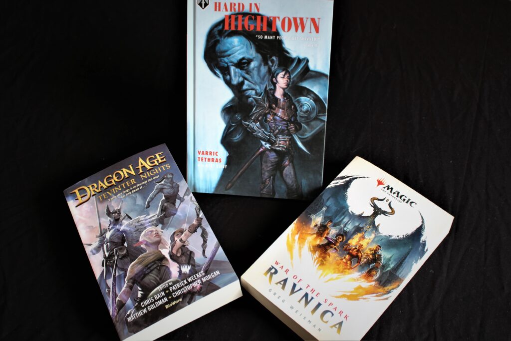 Dragon Age and Ravnica books